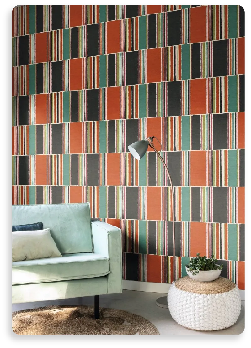 Creativity and professionalism through geometric shape